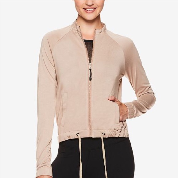 NWT Gaiam X Jessica Biel Bleeker Bomber Jacket SM - Picture 2 of 7